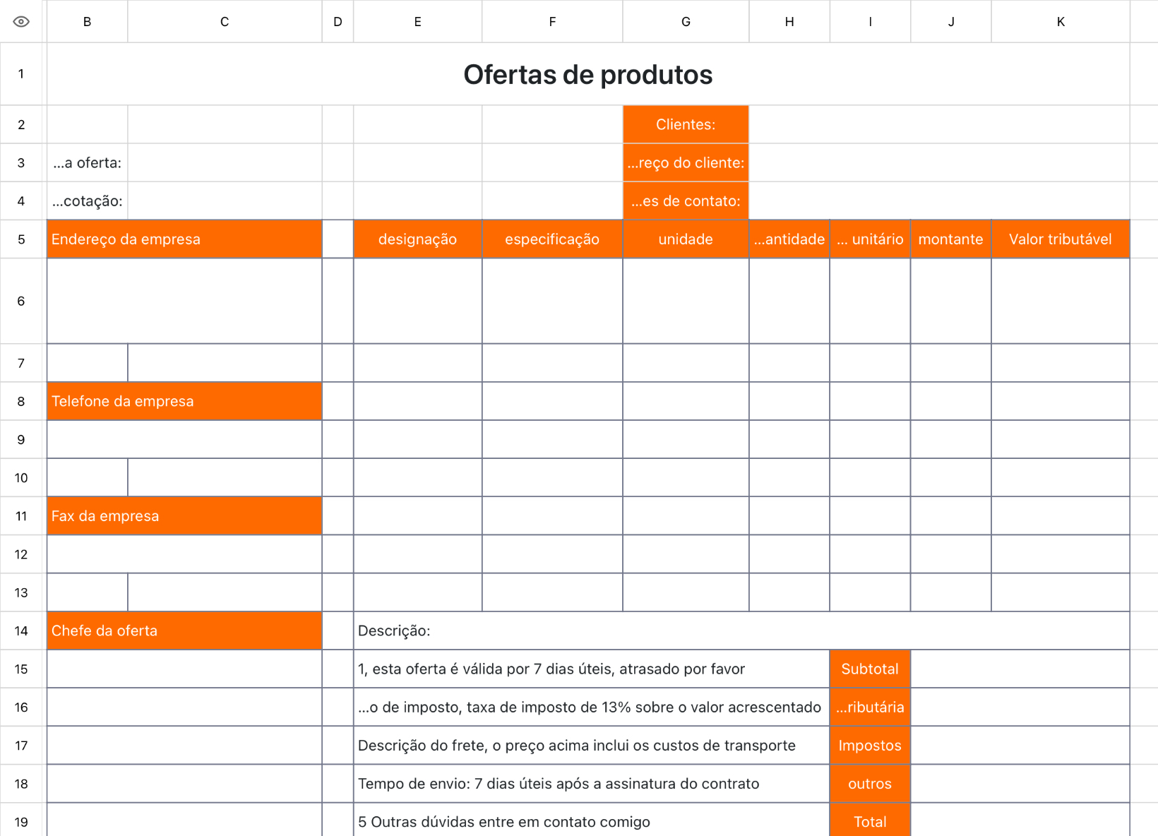 Ofertas de produtos